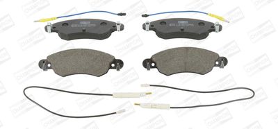 Комплект тормозных колодок, дисковый тормоз CHAMPION 573026CH для CITROËN C5