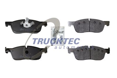 TRUCKTEC AUTOMOTIVE 22.35.126 Тормозные колодки и сигнализаторы  для LAND ROVER RANGE ROVER EVOQUE (L538) 2.0 D