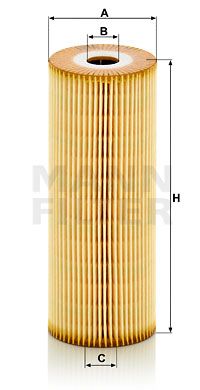 Масляный фильтр MANN-FILTER HU 947/1 x для MERCEDES-BENZ T2/L