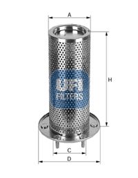 Luchtfilter 131,6x99,2x59