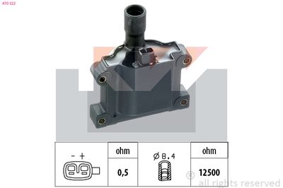 BOBINA DE INDUCTIE KW 470322