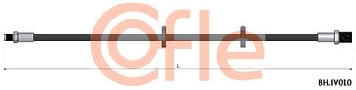 Przewód hamulcowy elastyczny COFLE 92.BH.IV010