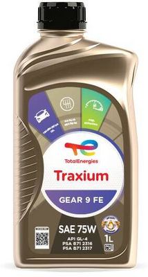 Převodový olej TOTAL 75W TRAX GEAR 9 FE, 1L