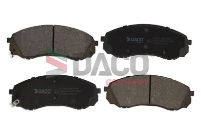 Комплект тормозных колодок, дисковый тормоз DACO Germany 321703 для KIA CARNIVAL