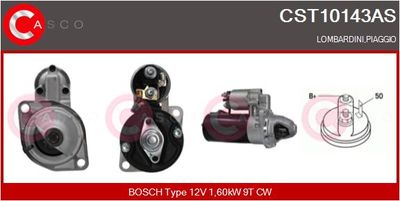 Стартер CASCO CST10143AS для PIAGGIO PORTER