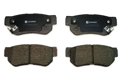 Комплект тормозных колодок, дисковый тормоз CWORKS C12CR0039 для HYUNDAI MATRIX