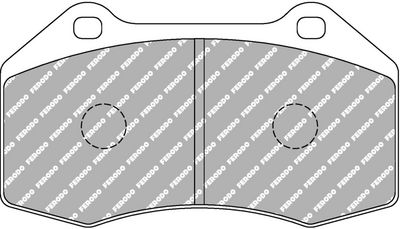 BREMSBELAGSATZ SCHEIBENBREMSE FERODO RACING FCP1667R