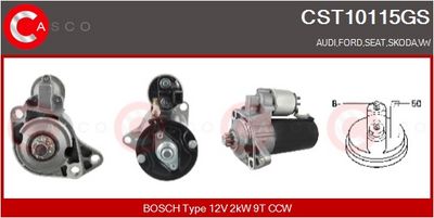 STARTER CASCO CST10115GS