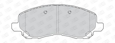 BREMSBELAGSATZ SCHEIBENBREMSE CHAMPION 574082CH 1