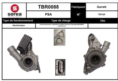 COMPRESOR SISTEM DE SUPRAALIMENTARE EAI TBR0088