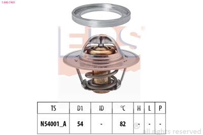 Termostat, chladivo EPS 1.880.740S