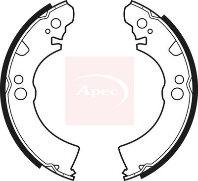 APEC Brake Shoe Set SHU342