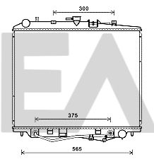 EACLIMA 31R29006 Радиатор охлаждения двигателя  для ISUZU TROOPER (Исузу Троопер)
