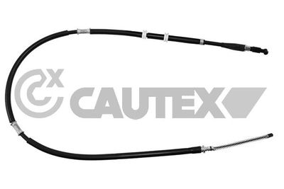 Тросик, cтояночный тормоз CAUTEX 708021 для MITSUBISHI PAJERO