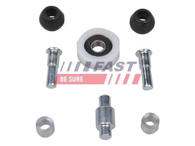 Ritinėlio kreiptuvas, atstumiamos durys