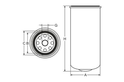 горивен филтър SCT - MANNOL ST 349