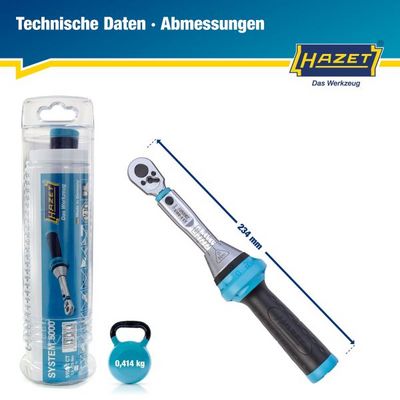 HAZET Momentový kľúč 5108-3CT