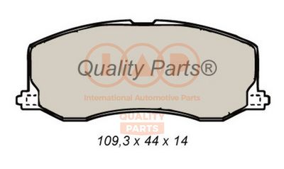 Комплект тормозных колодок, дисковый тормоз IAP QUALITY PARTS 704-16065 для SUZUKI SWIFT