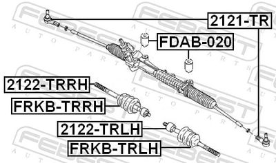 Tie Rod End 2121-TR