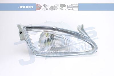 Основная фара JOHNS 39 32 10 для HYUNDAI LANTRA