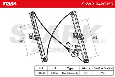 стъклоподемник STARK SKWR-0420056
