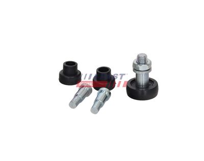 Ritinėlio kreiptuvas, atstumiamos durys