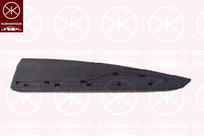 Ozdobná / ochranná lišta, dveře KLOKKERHOLM 60341513