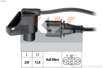 SENSOR NOCKENWELLENPOSITION KW 453331