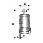 Filtr paliwa PZL FILTERS FPW29