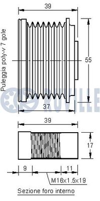 SISTEM ROATA LIBERA GENERATOR RUVILLE 541914 1
