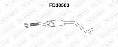 MITTELSCHALLDäMPFER VENEPORTE FD30503