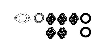 SET MONTARE SISTEM DE ESAPAMENT