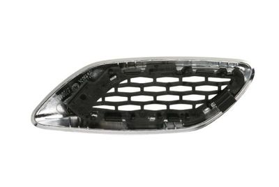 Garneerstroken voor spatbord Aan de voorkant Links (chroom/zwart) past: MASERATI LEVANTE 06.16-