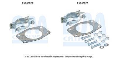 BM CATALYSTS FK90892 Катализатор  для VOLVO S80 I (184) 2.4