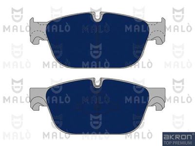Комплект тормозных колодок, дисковый тормоз AKRON-MALÒ 1050894 для CITROËN DS4