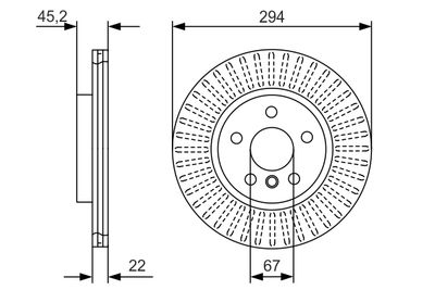 DISC FRANA BOSCH 0986479C91 4