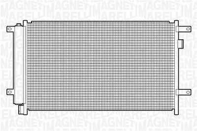 MAGNETI MARELLI Kondensator, Klimaanlage
