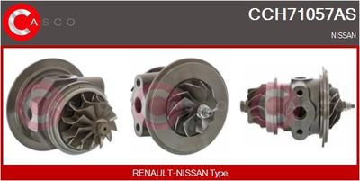 CASCO CCH71057AS Турбина  для NISSAN TERRANO (Ниссан Террано)