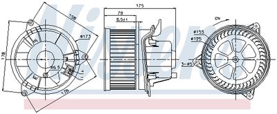 Interior Blower 87122