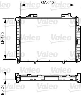 VALEO Radiateur (735231)