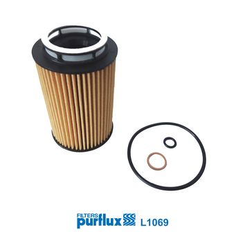 Масляный фильтр PURFLUX L1069 для BMW 8