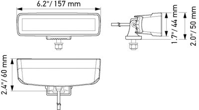 Fjärrstrålkastare HELLA 1FB 358 176-211