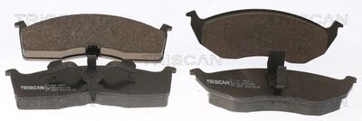 Комплект тормозных колодок, дисковый тормоз TRISCAN 8110 10513 для CHRYSLER CARAVAN