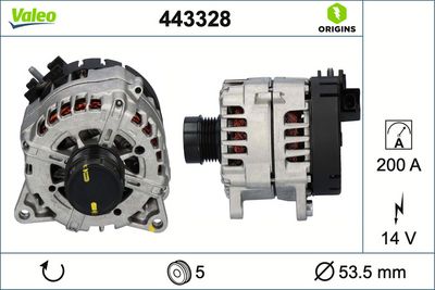 GENERATOR VALEO 443328