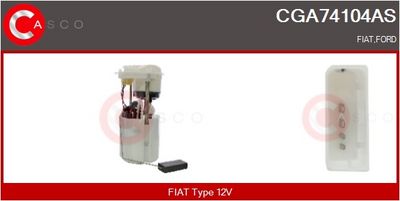 SISTEM ALIMENTARE CU COMBUSTIBIL CASCO CGA74104AS