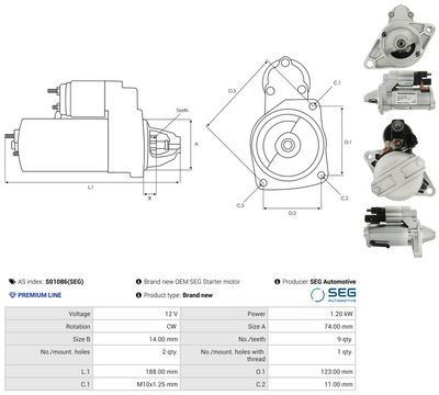 STARTER AS-PL S01086SEG 4