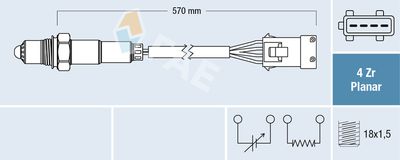 Lambda sonda FAE 77283