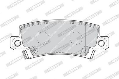 BREMSBELAGSATZ SCHEIBENBREMSE FERODO FDB1574 1