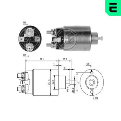 SOLENOID ELECTROMOTOR