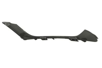 Bumperbekleding Voor Rechts (zwart) past: CHRYSLER 200 05.14-12.16